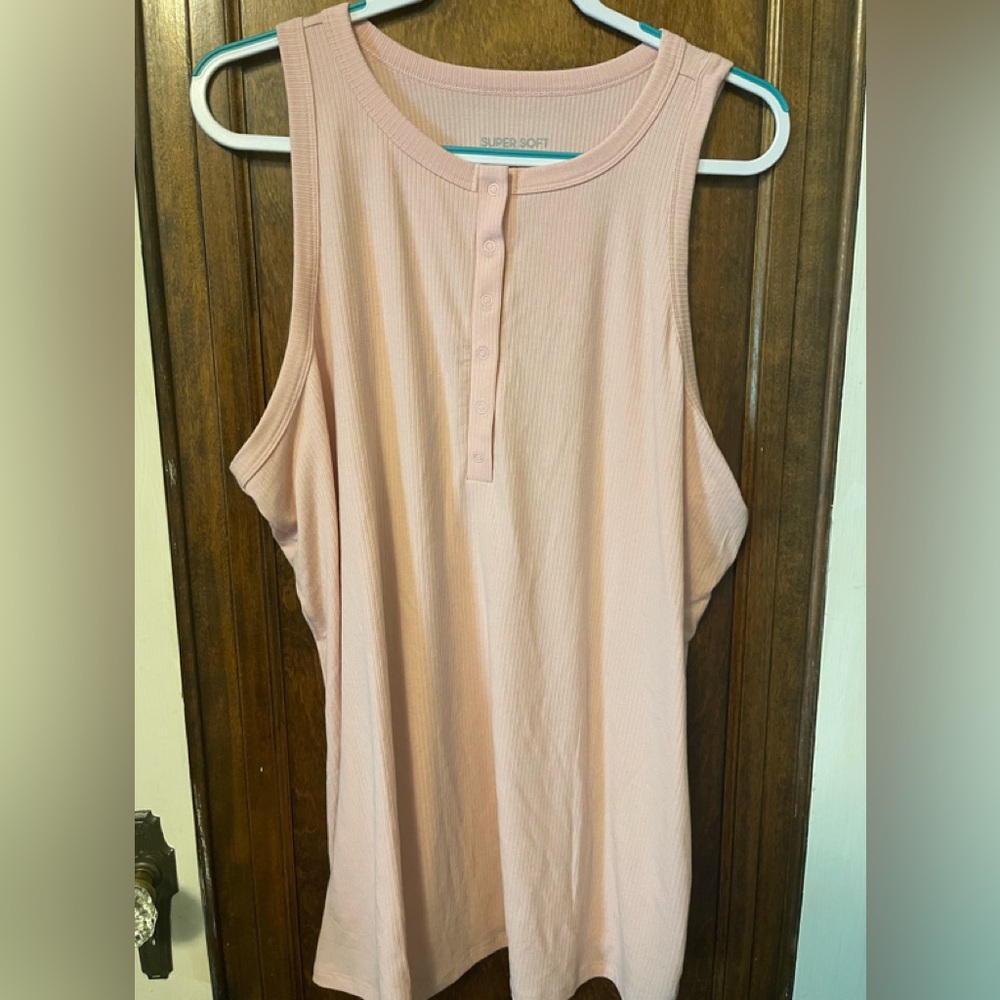 Torrid High Neck Ribbed Tank